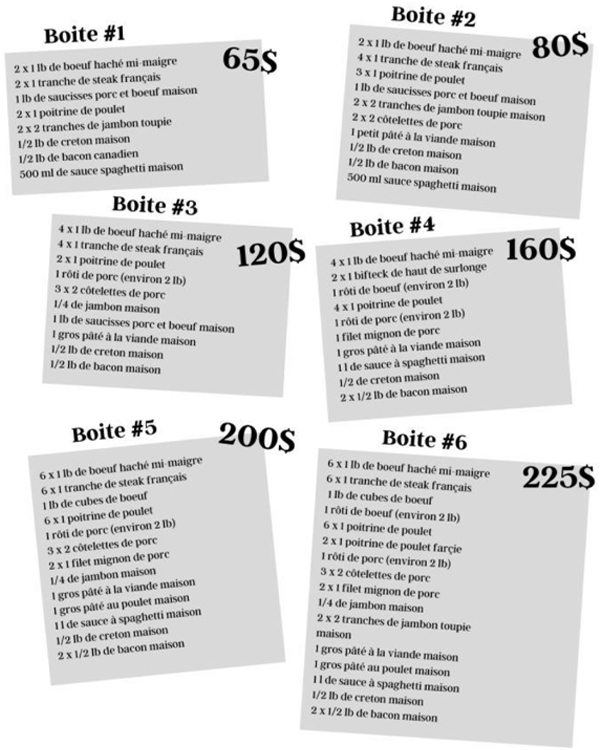 La Boucherie Pauloise Produits maison & Mets cuisinés